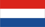 vlajka - Nizozemí